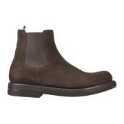 Chelsea 32202B suède enkellaarzen Premiata , Brown , Heren