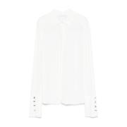 Witte Shirt Stijlvolle Collectie Patrizia Pepe , White , Dames