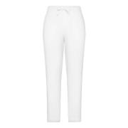 Katoen Gemengde Sweater Broek Boggi Milano , White , Heren