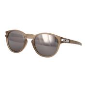 Latch Zonnebril voor Stijlvolle Zonbescherming Oakley , Beige , Heren