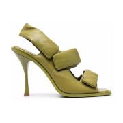 Hoge hak sandalen in beige Dsquared2 , Green , Dames