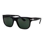 Stijlvolle zonnebril met 0Po3306S model Persol , Black , Unisex