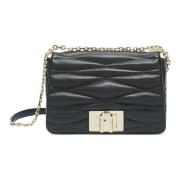 Klassieke Zwarte 1927 S Handtas Furla , Black , Dames