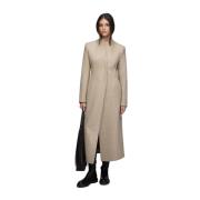 Margaux - Latte wollen jas Vespucci by VSP , Beige , Dames