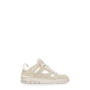 Beige Sneakers met Tech Fabric Axel Arigato , Beige , Heren