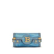 Blauwe Modetassen voor Vrouwen Balmain , Blue , Dames