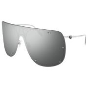 Sunglasses Am0313S Alexander McQueen , Gray , Unisex