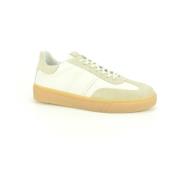 Beige Sneaker Combi GumZ Nerogiardini , Beige , Heren