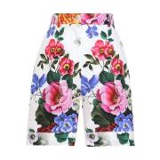 Gedrukte katoenen shorts Dolce & Gabbana , Multicolor , Dames