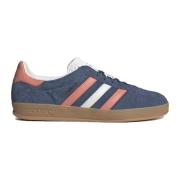 Gazelle Indoor Blauwe Sneakers Adidas , Blue , Heren