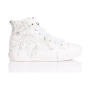 Elegante Platform Sneakers Wit Mimanera , White , Dames