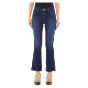 Blauwe Denim Jeans Liu Jo , Blue , Dames