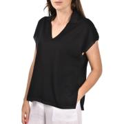 Stijlvolle T-shirts en Polos Gran Sasso , Black , Dames