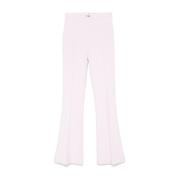 Stijlvolle Broek voor Vrouwen Elisabetta Franchi , White , Dames