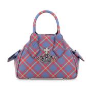 Mini Yasmine Bedrukte Leren Handtas Vivienne Westwood , Multicolor , D...