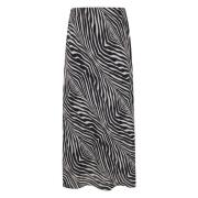 Mini Rok in Boshan Stijl By Herenne Birger , Black , Dames