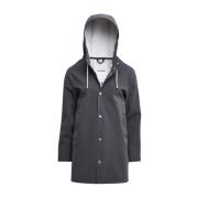 Matte Regenjas met Dubbel Gelaste Naden Stutterheim , Black , Unisex