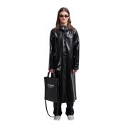 Print Opal Knielange Regenjas Stutterheim , Black , Dames