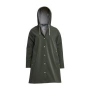 Lichtgewicht Matte A-Lijn Regenjas Stutterheim , Green , Dames