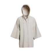 Matte Regenjas met Wijde Mouwen Stutterheim , Beige , Dames