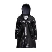 A-lijn Waterdichte Regenjas voor Vrouwen Stutterheim , Black , Dames