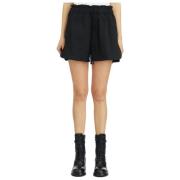 Katoenen Shorts Thom Krom , Black , Dames