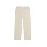 Beige Relaxte Broek Frame , Beige , Heren