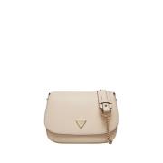 Witte Synthetisch Leren Shopper Tas Guess , Beige , Dames