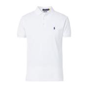 Stretch Mesh Slim Polo Ralph Lauren , White , Heren