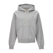 Hooded katoenen sweatshirt met Cassandre-borduursel Saint Laurent , Gr...