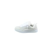 Witte Sneaker Suède Kalfsleer & Mesh Celine , White , Heren