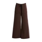 Gestreepte Waterdichte Broek Stutterheim , Brown , Dames