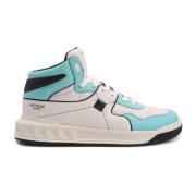 Stud High-Top Leren Sneakers Valentino Garavani , Multicolor , Heren