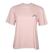 Bloemenprint Katoenen T-shirt Roze Autry , Pink , Dames