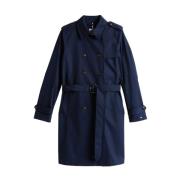 Klassieke Trenchcoat Tommy Hilfiger , Blue , Dames