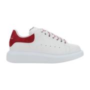 Oversized Leren Sneakers Vrouwen Italië Alexander McQueen , White , Da...