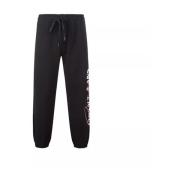 Katoenen sweatpants met geborduurd logo Versace Jeans Couture , Black ...