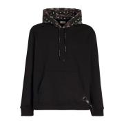 Hoodie met trekkoord capuchon Etro , Black , Heren