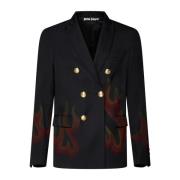 Vuurblazer met lange mouwen Palm Angels , Black , Heren