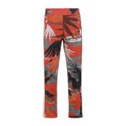 Hawaii Trainingsbroek Elastische Taille Mannen Palm Angels , Multicolo...