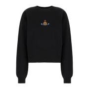 Stijlvol Sweatshirt voor een Trendy Look Vivienne Westwood , Black , D...