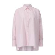 Gestreepte Oversized Blouse Riani , Pink , Dames