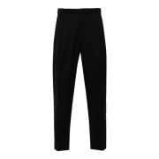 Elegante Wol Kasjmier Casual Broek Briglia , Black , Heren