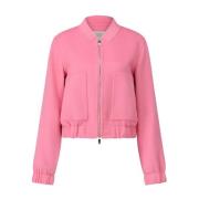 Wollen Cropped Blouson Jack Riani , Pink , Dames