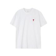 T-Shirts Ami Paris , White , Dames