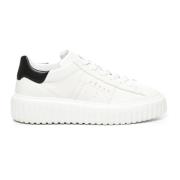 Gestreepte Sneakers met Nieuwe Band Hogan , White , Heren