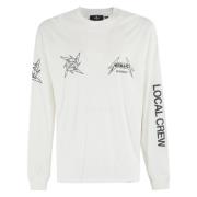 Metallica Jubileum Longsleeve T-shirt Represent , White , Heren