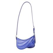 Spiral Curve Schoudertas Mugler , Blue , Dames