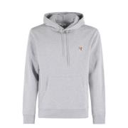 Hoofd Patch Hoodie Maison Kitsuné , Gray , Heren