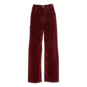 Rosso Carrot Cut Jeans Aw24 Department Five , Red , Dames